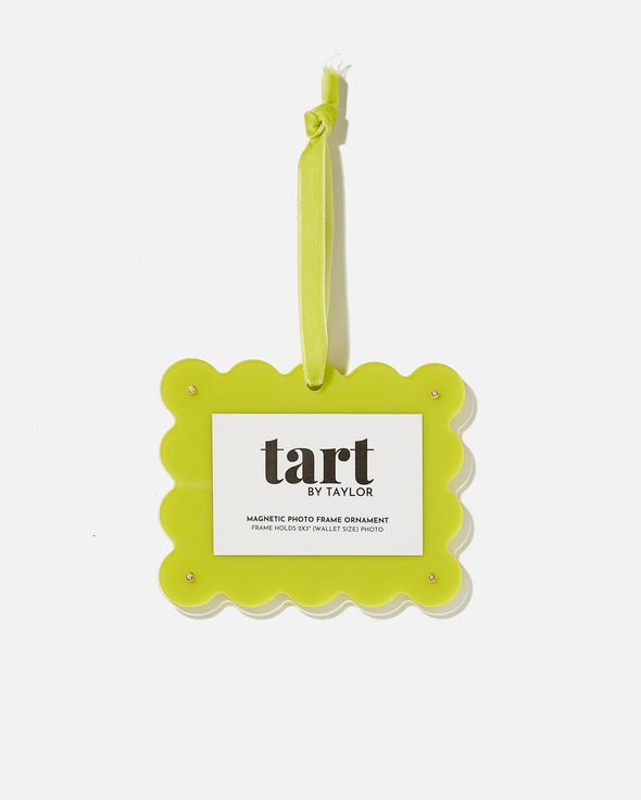Tart By Taylor Chartreuse Frame Ornament