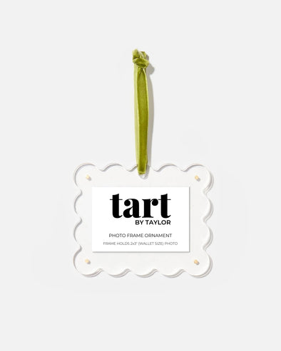 Tart By Taylor Clear Frame Ornament