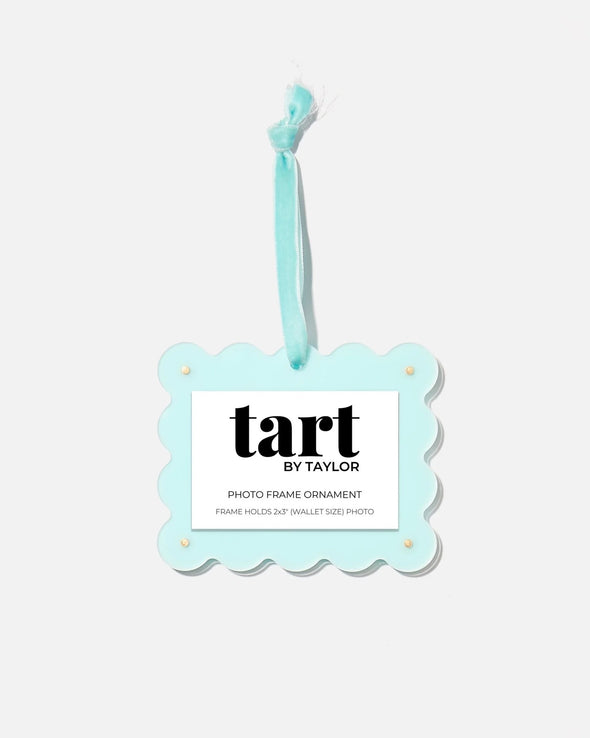 Tart By Taylor Seafoam Frame Ornament