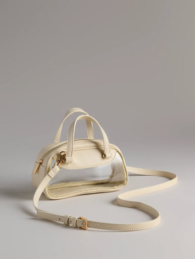 Shiraleah Ivory Taylor Mini Crossbody Bag