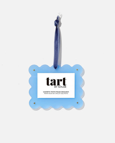 Tart By Taylor Denim Blue Frame Ornament