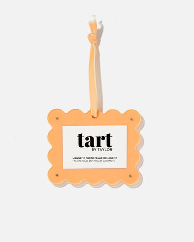 Tart By Taylor Orange Sherbet Frame Ornament