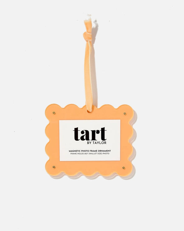 Tart By Taylor Orange Sherbet Frame Ornament