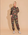 Alden Adair Neon Camo Frankie Top