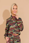 Alden Adair Neon Camo Frankie Top
