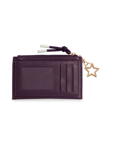 Shiraleah Purple Taylor Card Case