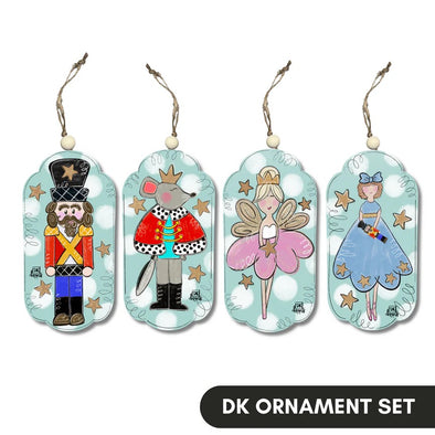DK Designs Ballet Ornament Set