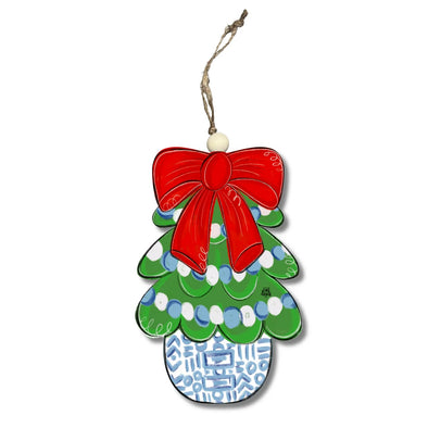 DK Designs Chinoiserie Tree Ornament Ornament