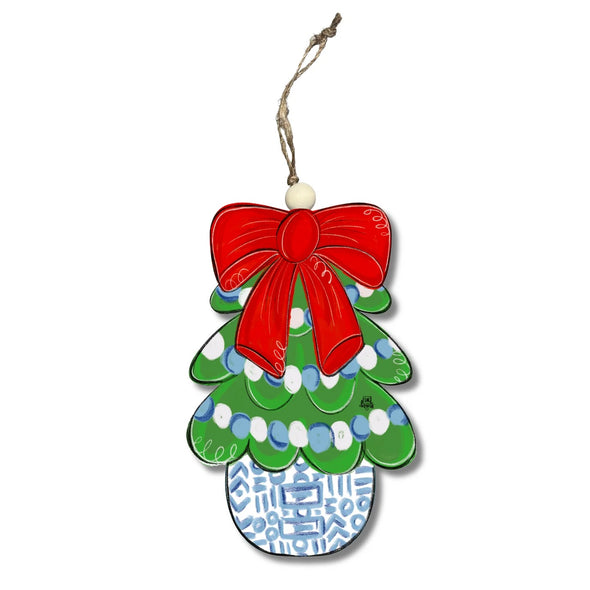 DK Designs Chinoiserie Tree Ornament Ornament