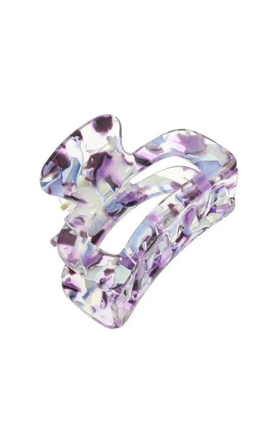 France Luxe Amethyst Odessa Claw Clip