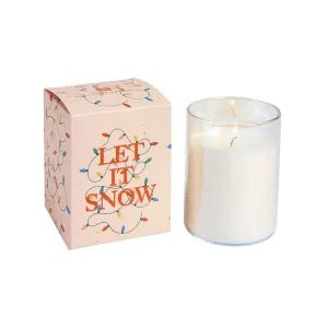 Hillhouse Naturals 8oz Let it Snow Candle