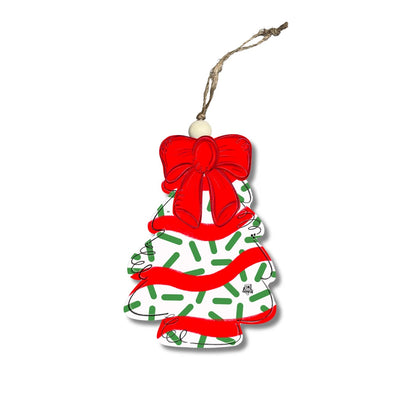 DK Designs Christmas Cake Ornament