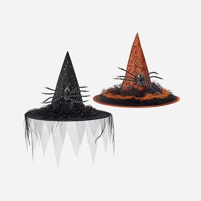 180 Degree 13.5" Glitzy Spider Hat