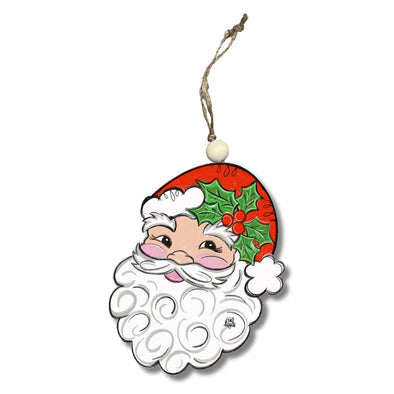 DK Designs Santa Ornament