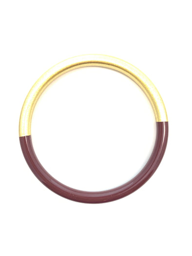 Accessory Jane Maroon Medium Bangle