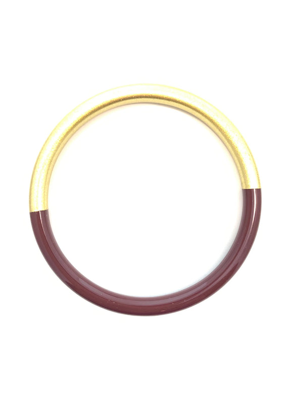 Accessory Jane Maroon Medium Bangle