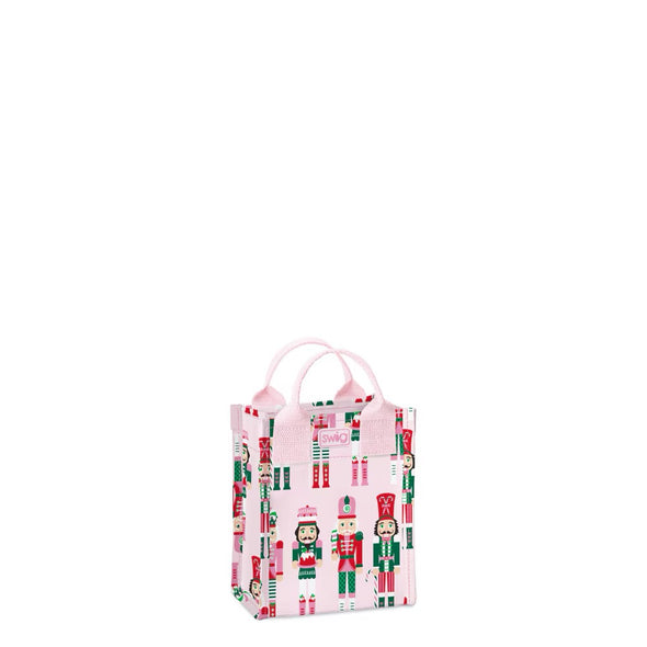Swig Sugar Plum Soldiers Reusable Mini Gift Bag