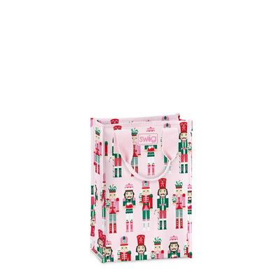 Swig Sugar Plum Soldiers Reusable Tall Gift Bag