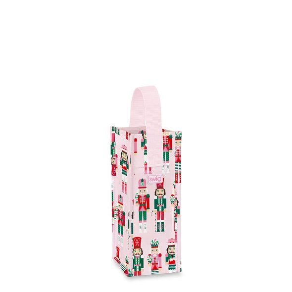 Swig Sugar Plum Soldiers Reusable Wine Gift Bag