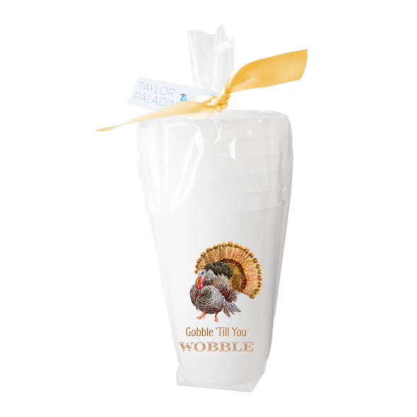 Taylor Paladino Gobble Turkey Frosted Cups