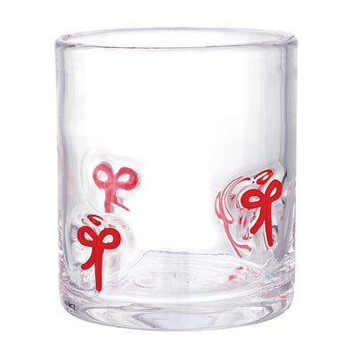 Slant Red Bow Icon DOF Glass