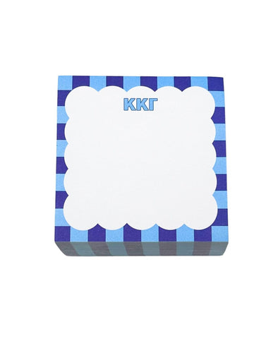 Duo Threads Kappa Kappa Gamma Scallop Note Cube