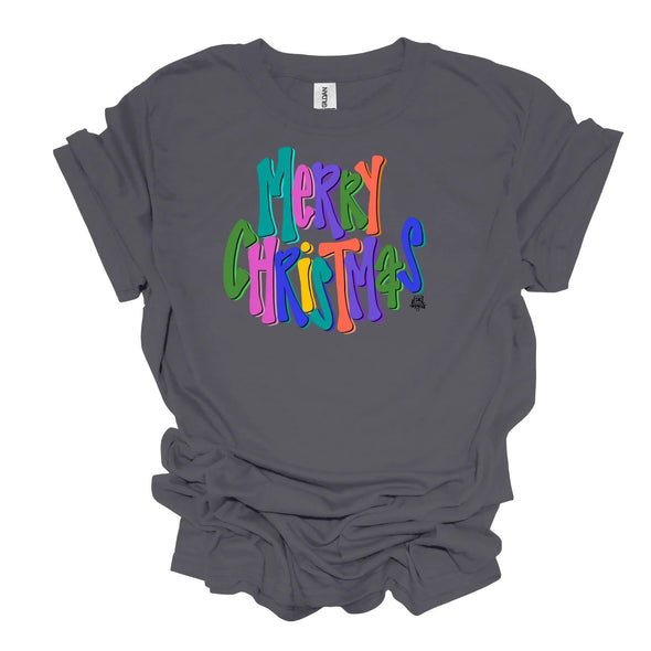 DK Designs Bright Merry Christmas T-Shirt