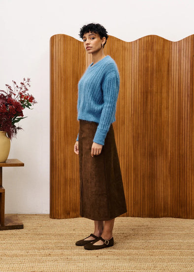 Frnch Paris Marron Glace Glaieul Skirt
