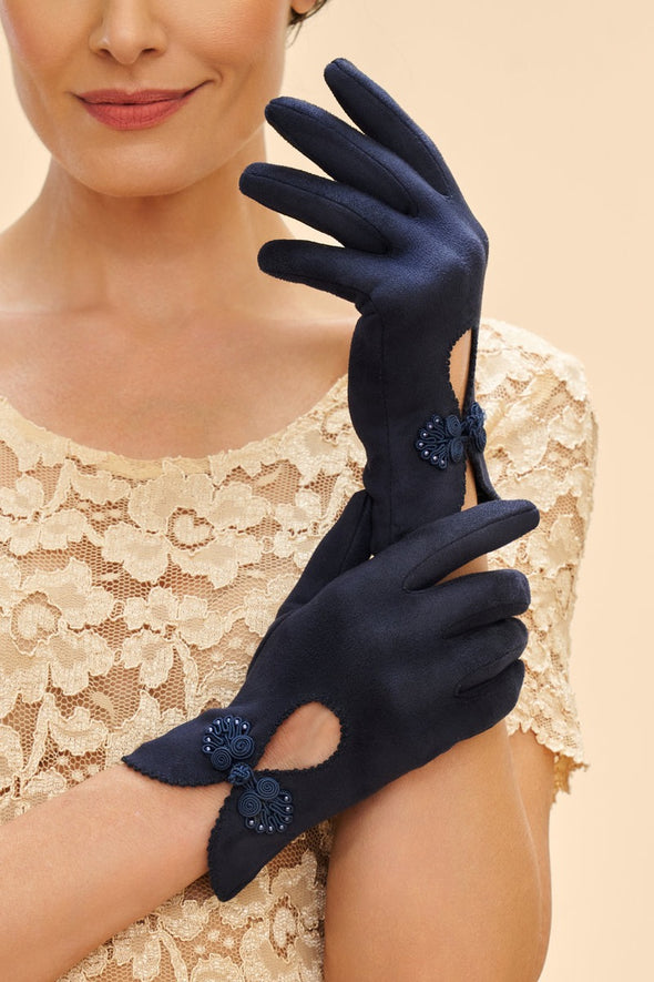 Powder Suki Gloves - Navy