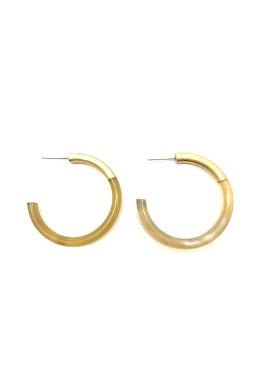 Accessory Jane Light Natural Medium Liz Hoops