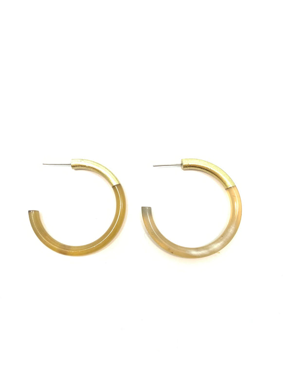 Accessory Jane Light Natural Medium Liz Hoops
