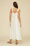 Lucy Paris Ivory Sutton Halter Bead Dress