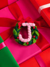 Shiraleah Assorted Initial Wreath Ornaments