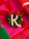 Shiraleah Assorted Initial Wreath Ornaments