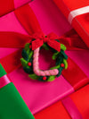 Shiraleah Assorted Initial Wreath Ornaments