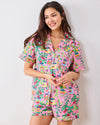 Print Fresh Kitchen Garden Pajama Shorts