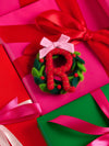 Shiraleah Assorted Initial Wreath Ornaments