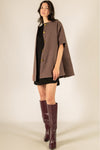 Before You Mocha Button Up Wool Jacket