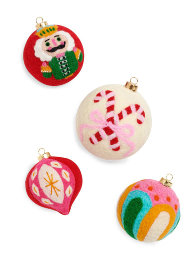 Shiraleah Assorted Round Ball Ornaments