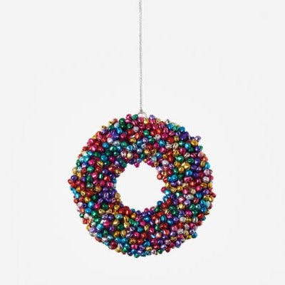 180 Degree Bell Wreath Ornament