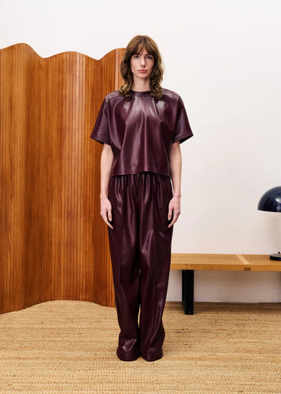 Frnch Paris Bordeaux Bazin Shirt