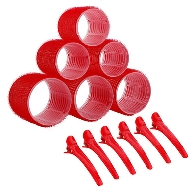 Bella Sleep + Spa Hair Roller Set - Red