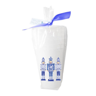 Taylor Paladino Chinoiserie Nutcrackers Frosted Cup