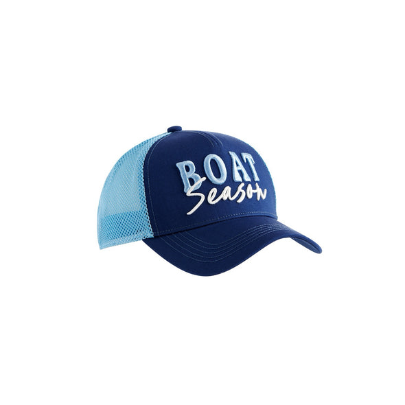 Shiraleah Navy Boat Season Trucker Hat