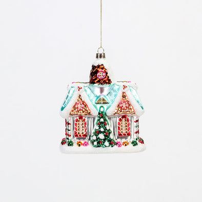 180 Degree Gingerbread Cottage Ornament