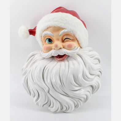 180 Degree Santa Plaque