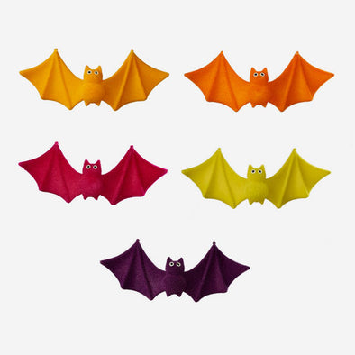 180 Degree Hanging Flocked Bats