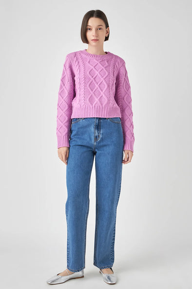 Chanci Cable-Knit Sweater
