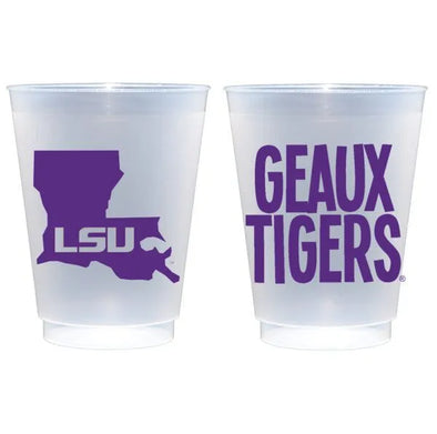 Geaux Tigers Shatterproof Cups
