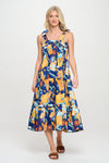 Meet Me In Santorini Mediterranean Escape Maxi Dress